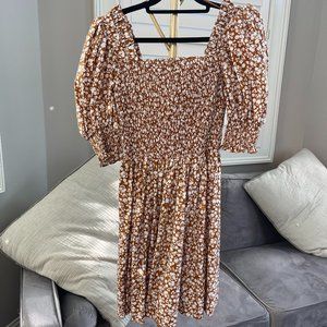 Puffy Sleeve Dress